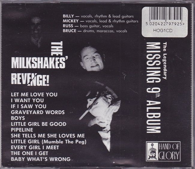 ■新品■The Milkshakes ミルクシェイクス/the milkshakes' revenge(CD)_画像2