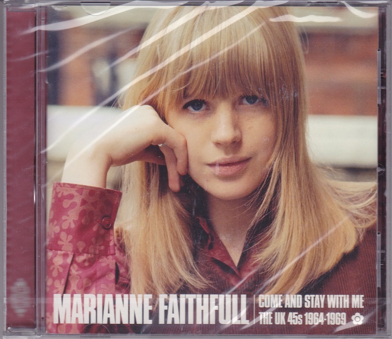 ■新品■Marianne Faithfull マリアンヌ・フェイスフル/come and stay with me -the U.K. 45s 1964-1969-(2CDs)_画像1