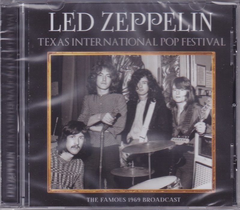 ■新品■Led Zeppelin レッド・ツェッペリン/Texas International Pop Festival　-the famous 1969 broadcast-(CD)_画像1