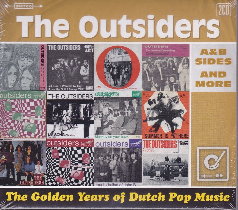 ■新品■The Outsiders アウトサイダーズ/A & B sides : the golden years of Dutch pop music(2CDs)_画像1
