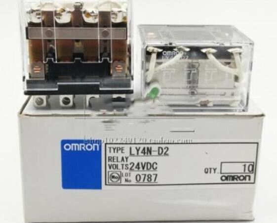 50個入りセット 新品☆ OMRON オムロン リレー LY4N-D2 DC24V/24VDC 6