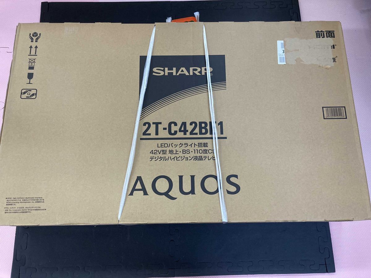 新品・未開封 42型 シャープ AQUOS 液晶テレビ BE1ライン 2T-C42BE1
