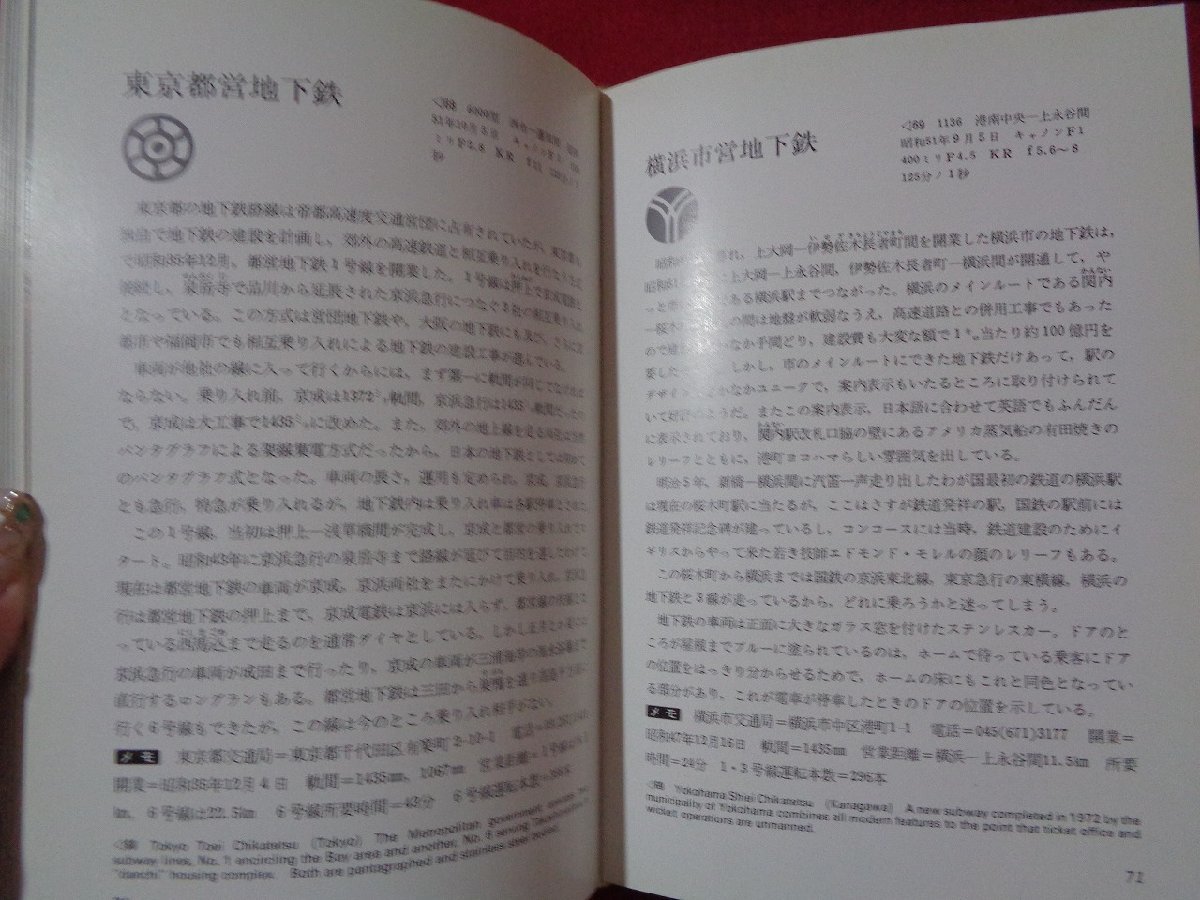 ｍ◎◎　山渓カラーガイド72　カラー　日本の私鉄2　都市近郊編　昭和52年2版発行　/D22_画像4