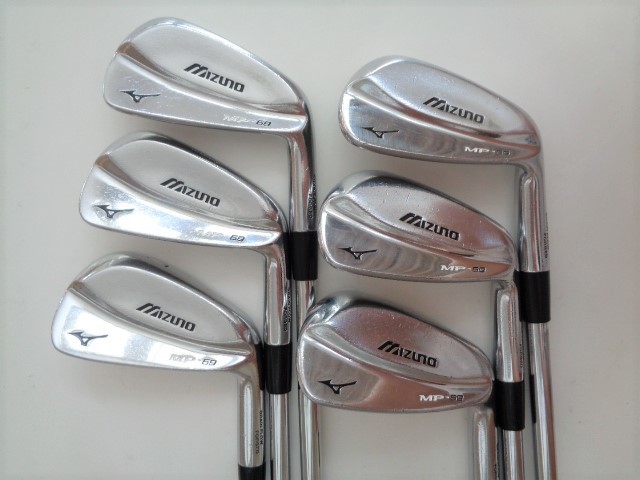 送料無料◇Mizuno ◇ ミズノ MP-69 アイアン #5-PW(6本) Dynamic Gold (S200) ダイナミックゴールド DG◆中古品◆1650_画像1