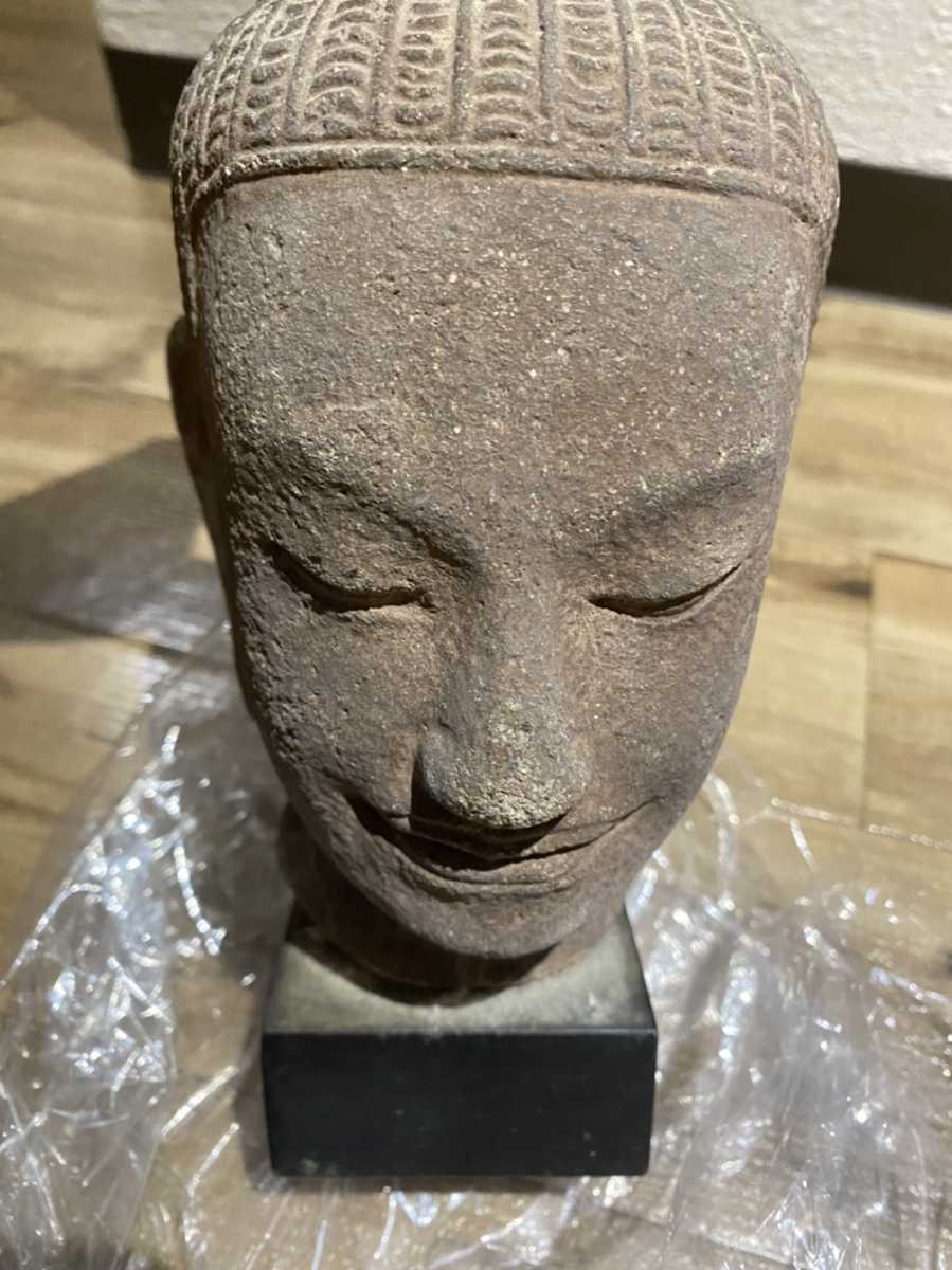 仏頭 詳細不明 美術 ガンダーラ仏像 アンティーク 彫刻 オブジェ