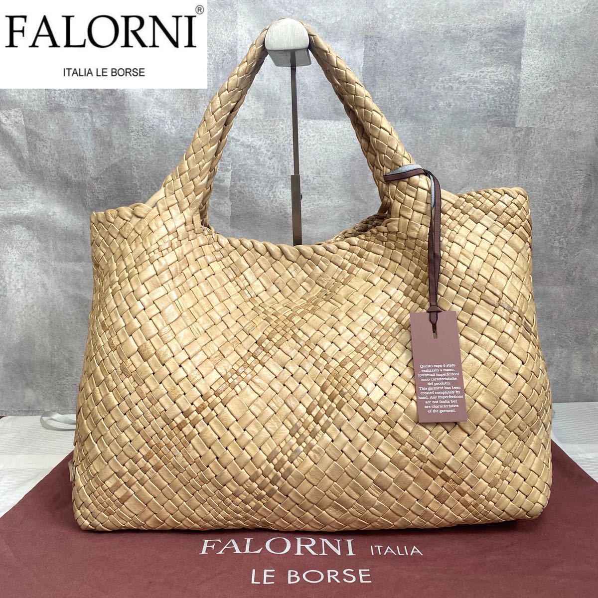 美品 定価158 400円程 希少 FALORNI ファロルニ イントレチャート