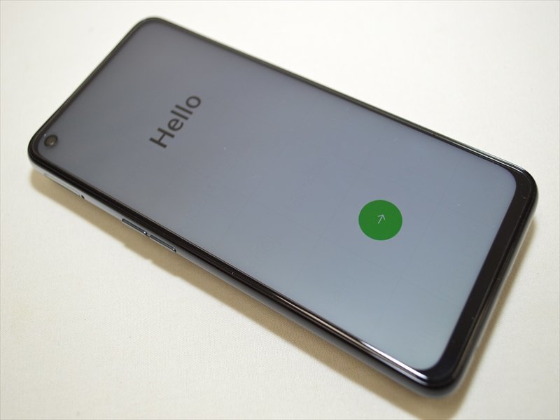 美品 OPPO Reno5 A 128GB SIMフリー シルバーブラック CPH2199 21947