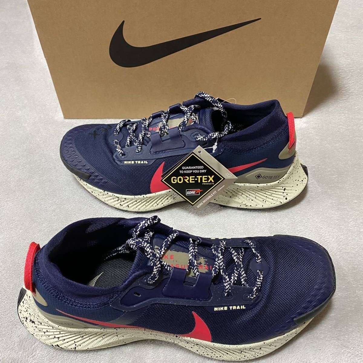 新品 NIKE PEGASUS TRAIL 3 GTX ナイキ ペガサス トレイル 3 ゴアテックス 26.5 US8.5 タグ付き 箱付き GORE-TEX トレイル 定価19250円 (お得な特別割引価格) PEGASUS 新品未使用 NIKE TRAIL ペガサストレイル GTX 3 スニーカー