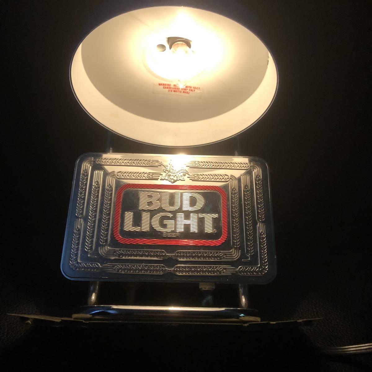 れておきま】 ビンテージ☆Budweiser Budlight Beer バドワイザー