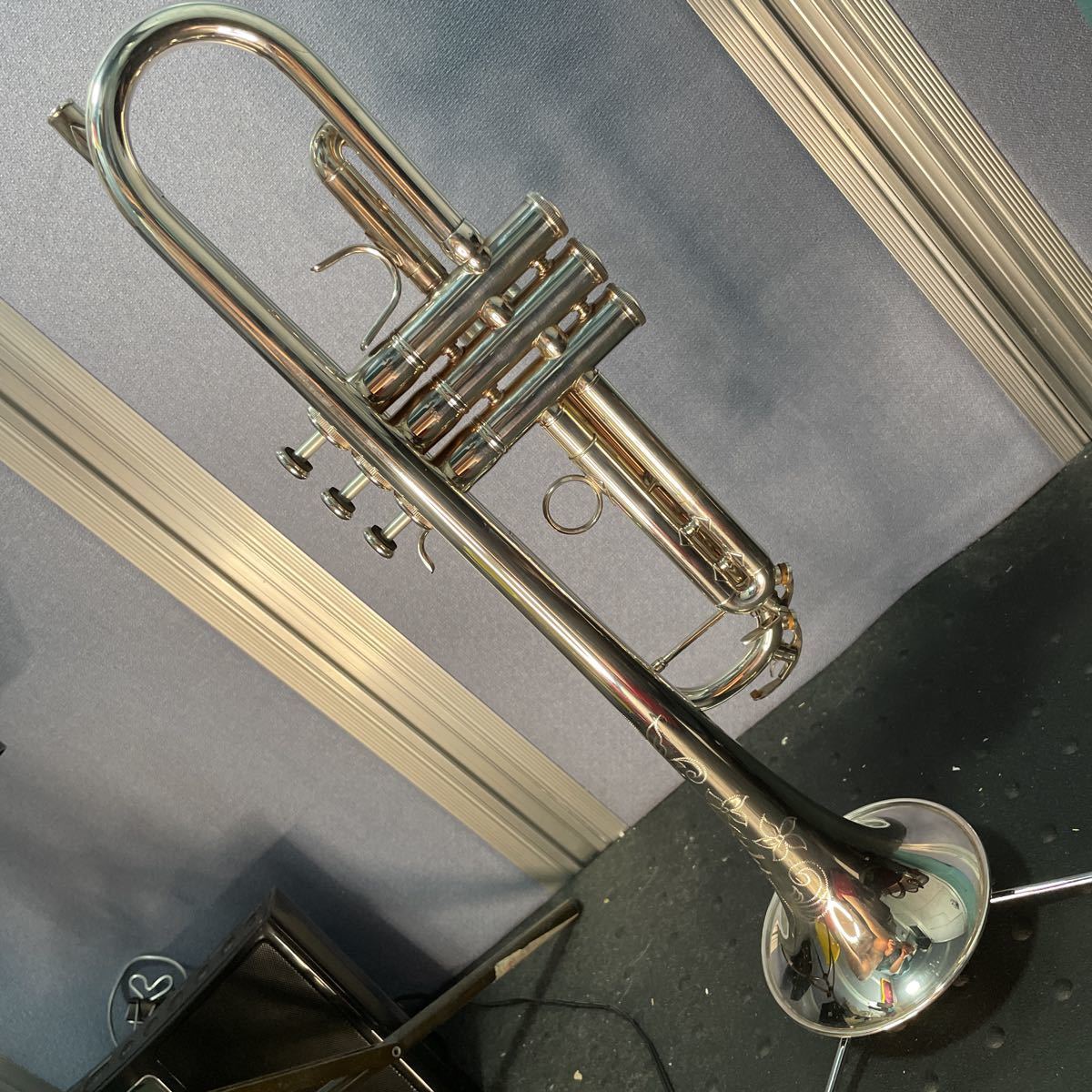 B.A.C Trumpet New York model BACトランペットニューヨークモデルシリーズ2 シルバーメッキ 彫刻入り 期間限定値下げ