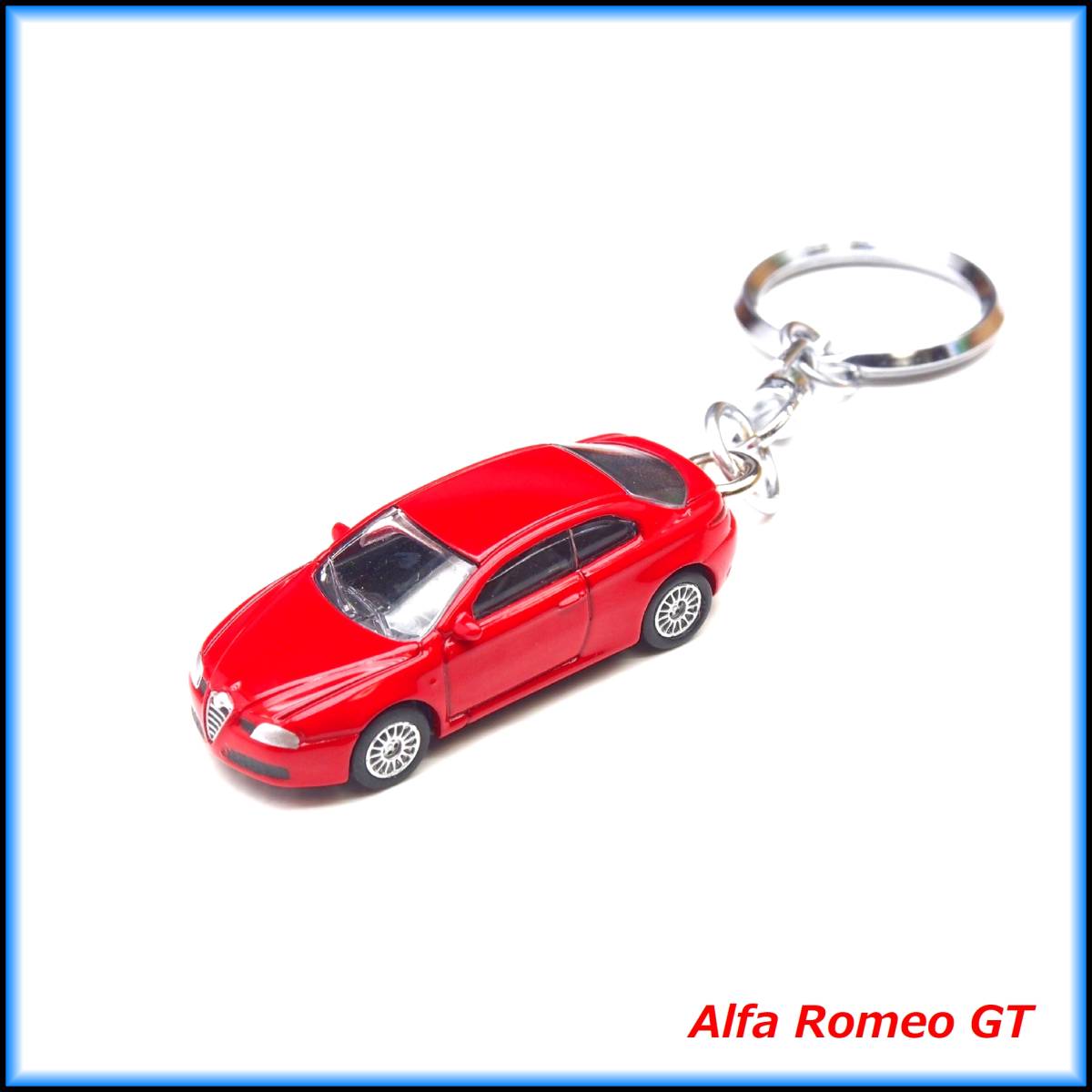 アルファロメオ GT ミニカー ストラップ キーホルダー ホイール マフラー BBS エアロ カーボン スポイラー サス バンパー シート レカロ_画像5