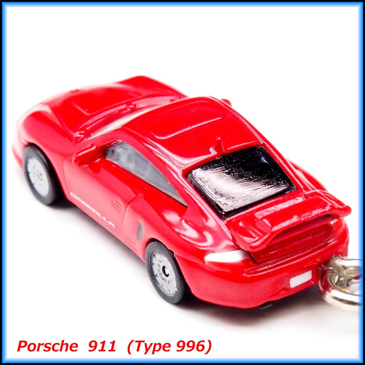 ポルシェ 911 カレラ 996 ミニカー ストラップ キーホルダー ホイール マフラー エアロ BBS カーボン リップ 車高調 スポイラー レカロ_画像3