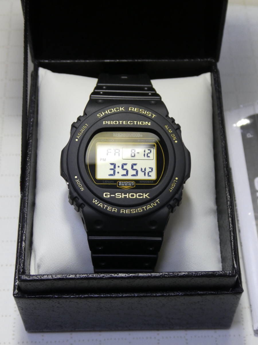 カシオ G-SHOCK ネイバーフッド NEIGHBORHOOD DW-5750E marz.jp