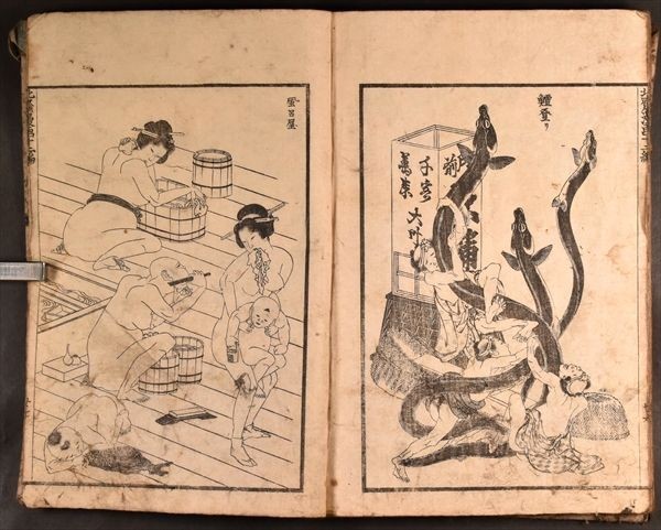 北斎漫画 十二編 1冊 葛飾北斎 妖怪 絵手本 絵本 絵画 江戸時代 北斎漫画 十二編 1冊 葛飾北斎 妖怪 絵手本 絵本 絵画 江戸時代