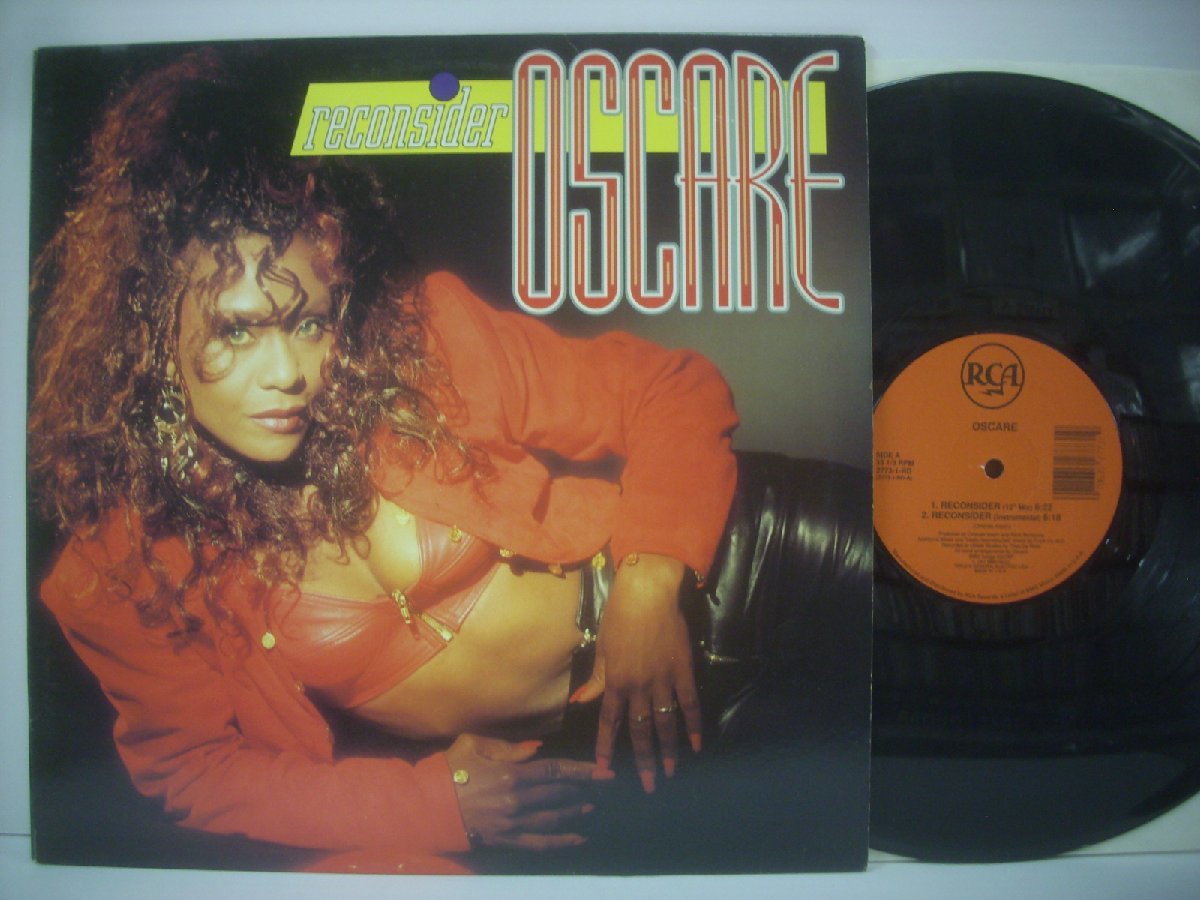 ■12インチ 　OSCARE / RECONSIDER FRANK DE WULF TONY HUMPHRIES ガラージハウス 1990年 ◇r40818_画像1