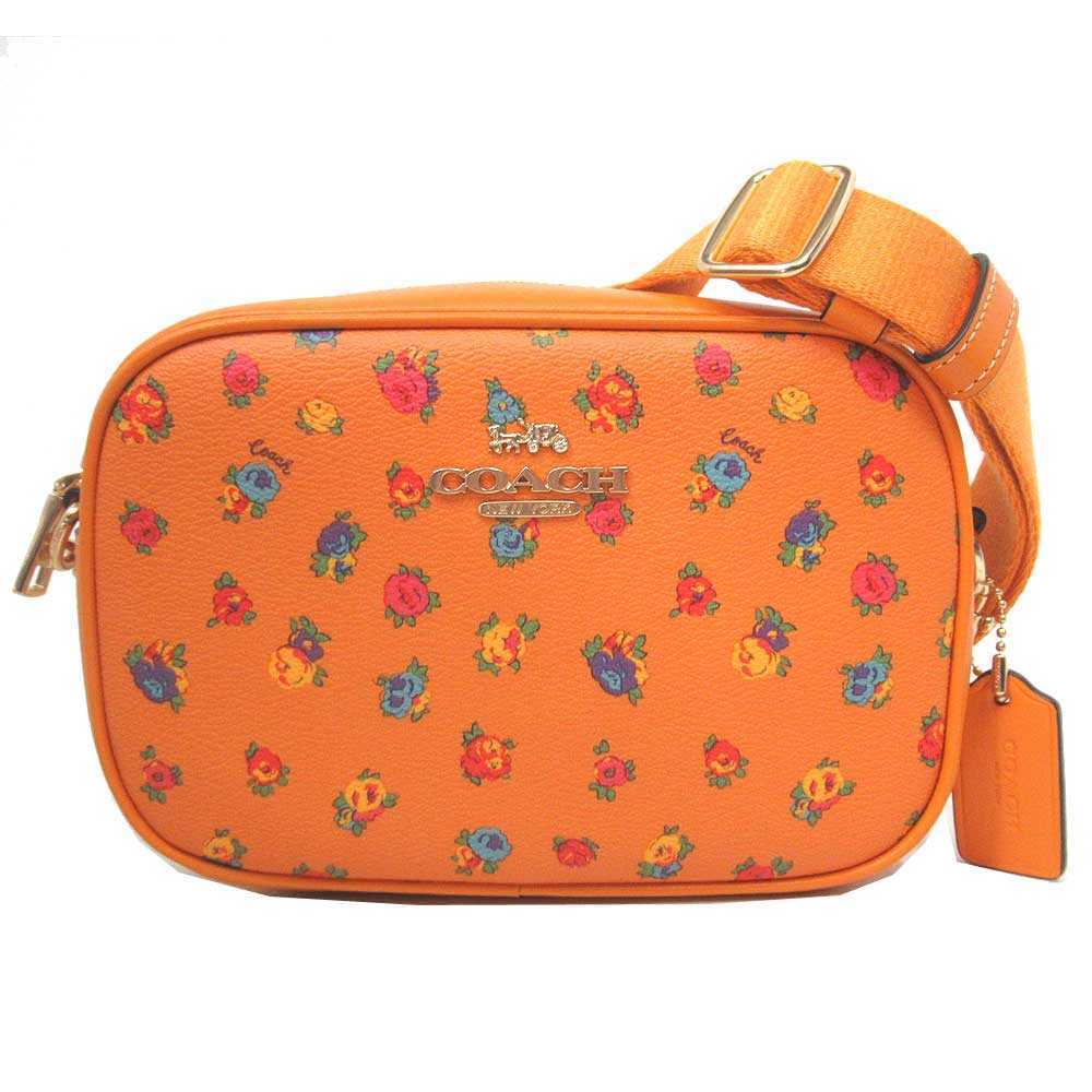 コーチ COACH ショルダーバッグ C9938 IMUDB(オレンジ系) 花柄 ミニ ...
