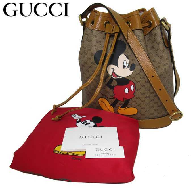 グッチ バッグ ショルダーバッグ GUCCI ディズニーコラボ GG×ミッキー