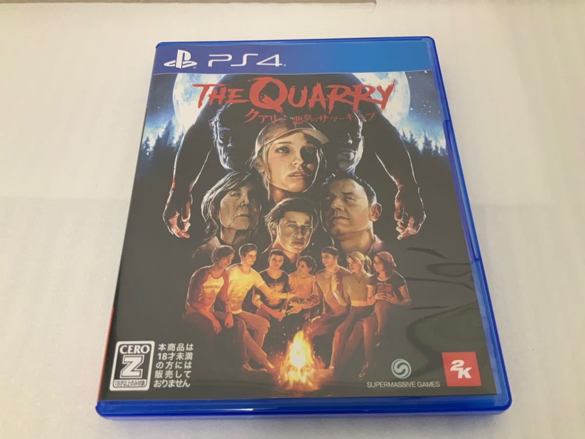 【PS4】 The QUARRY クアリー ～悪夢のサマーキャンプ～ プロダクトコード未使用