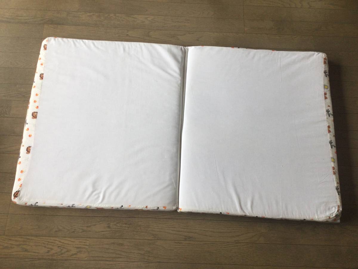  Junior kata cotton mattress eggshell white 70cmx120cmx6cm with cover cotton 100%