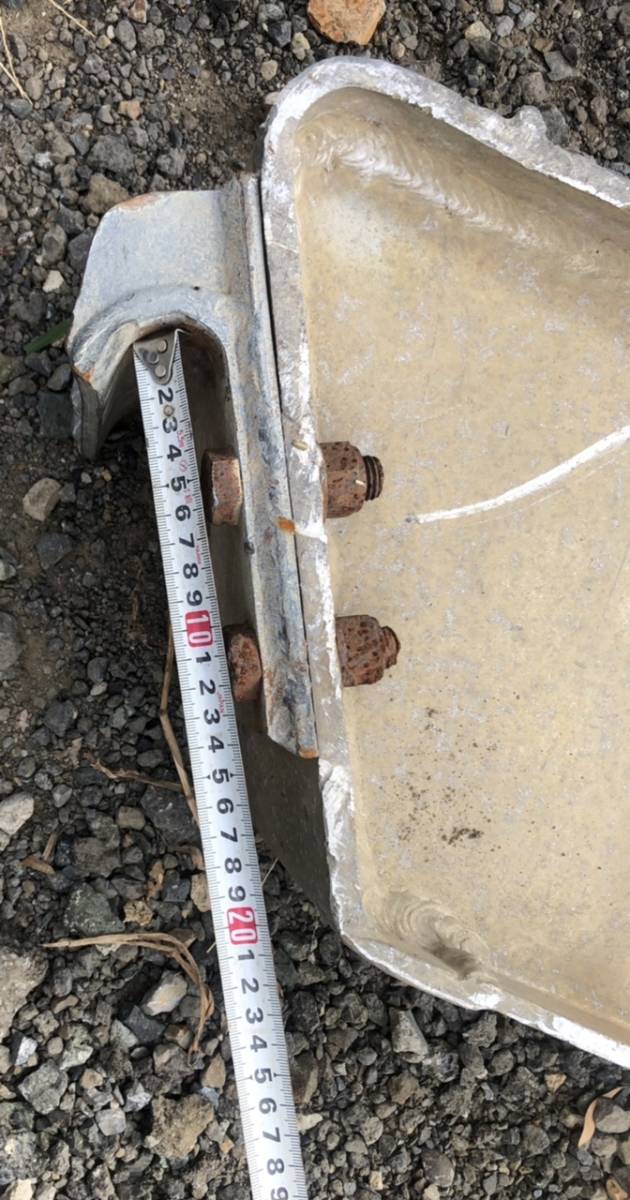 埼玉県発 直接引取歓迎 神戸製鋼所 デッキエース ブリッジ 2本セット 最大重量8t トレーラー ブリッジ 積載 重機 歩み 売り切り 6