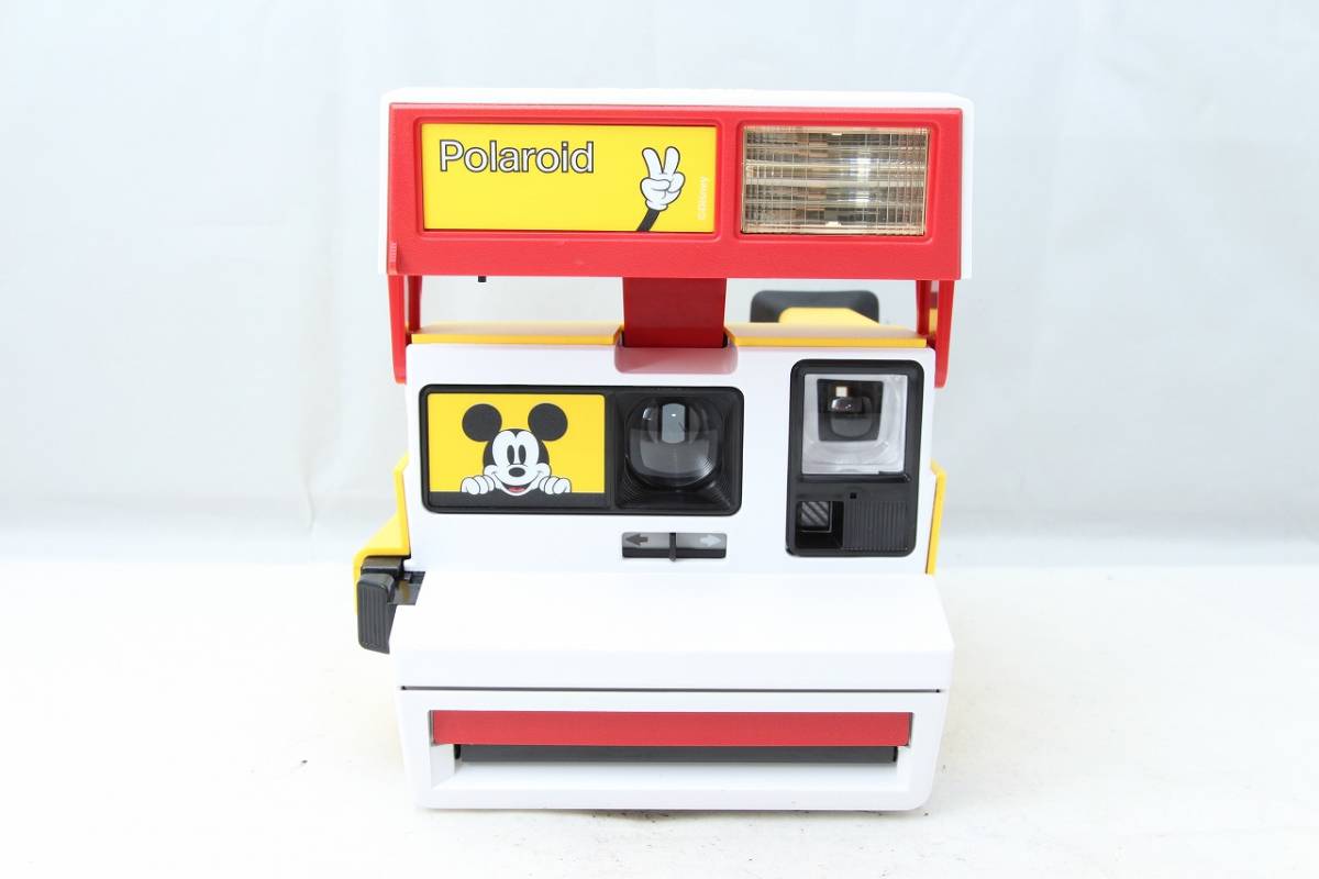 新品未使用品☆Polaroid Limited Edition Mickey Cam Vintage 600