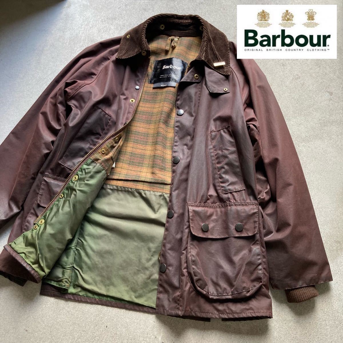 90s Barbour beaufort c38 ラスティックブラウン◎Mint-