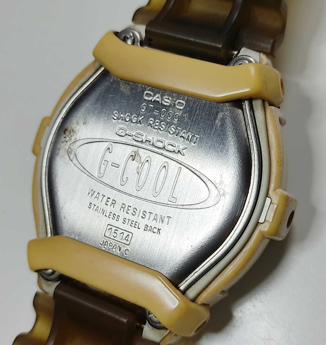 CASIO/ Casio G-SHOCK G-COOL GT-000 operation goods / Vintage wristwatch 