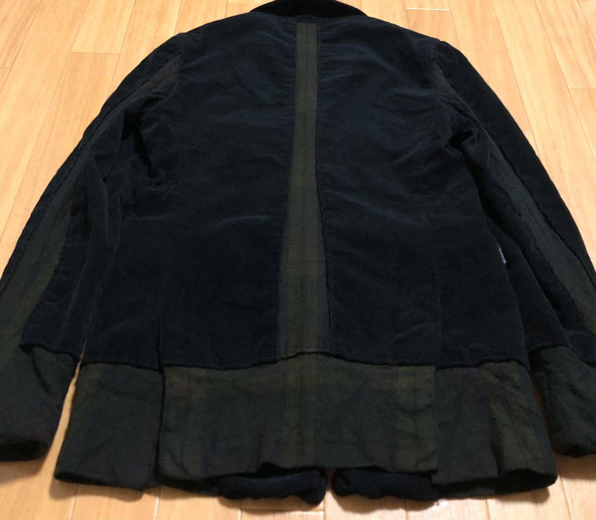  Comme des Garcons Homme pryusad2005 wool .. jacket switch do King EVER GREEN homme plus archive corduroy product dyeing processing 