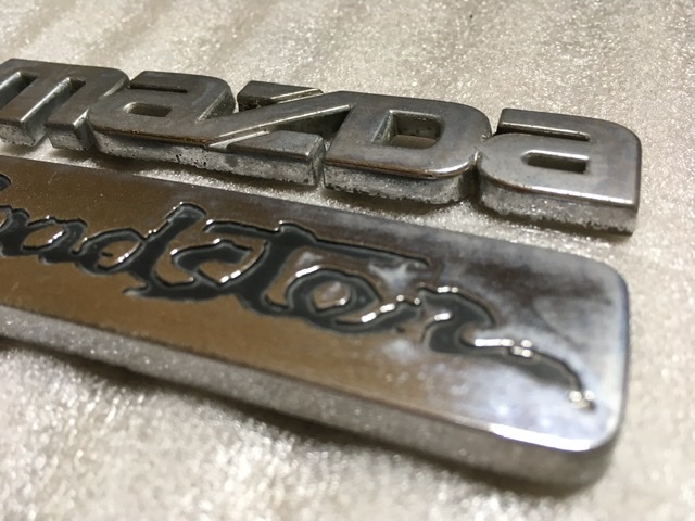  emblem 2 point set Roadster Roodster NB8C Mazda original mazda diversion all-purpose interior DIY