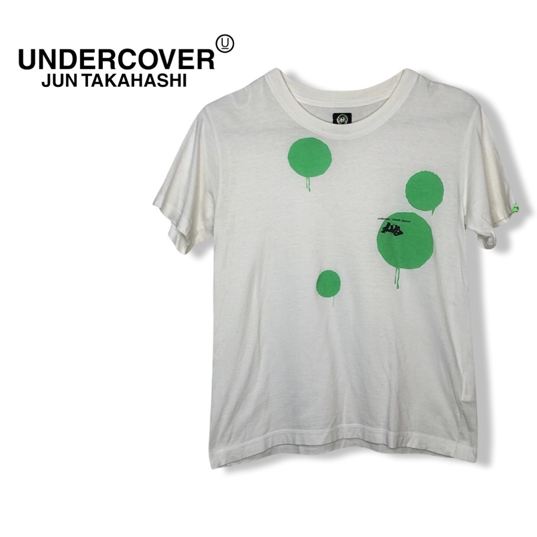 ★UNDERCOVER アンダーカバー★SS2001 CHAOTIC DISCORD 半袖 Tシャツ カットソー 綿 コットン アーカイヴ size S 管:C:08_画像1