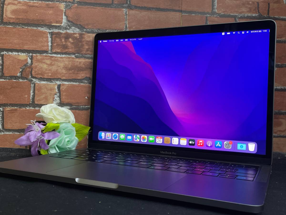 動作Ok♪】MacBook Pro 2017(A1706)[Core i7(7567U)3.5Ghz/RAM:16GB