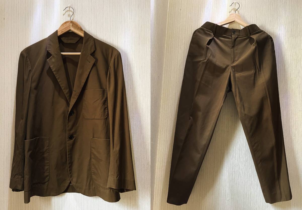 高い素材】 markaware マーカウェア オリーブ ブラウン ジャケット