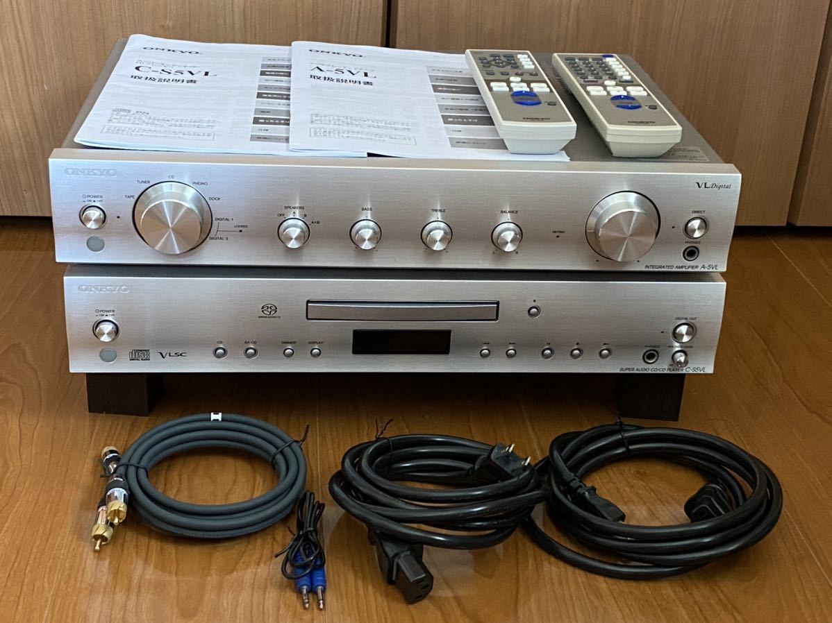 注目ブランド ONKYO ONKYO - A-5VL プリメインアンプ & C-S5VL C-S5VL
