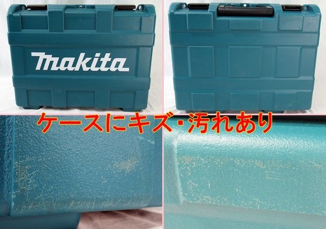 1円～ 中古美品 makita マキタ 充電式 インパクトレンチ TW001GRDX 2.5Ah 40Vmax バッテリ2個 充電器付_画像8