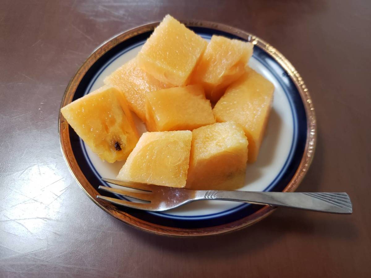 信州産　スイカ　超特大サマーオレンジ　約１５キロ_画像2