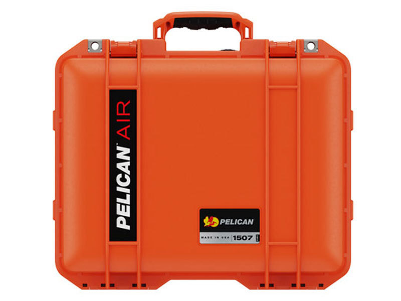 PELICAN ペリカン エアケース フォーム付き オレンジ プッシュボタン