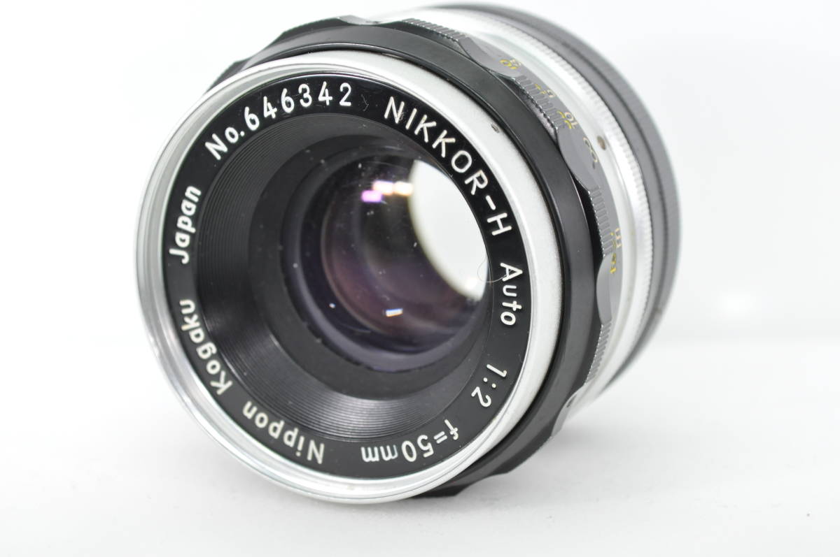 ★実用品 現状品★ Nikon NIKKOR-H Auto 50mm F2 非Ai 633#_画像4