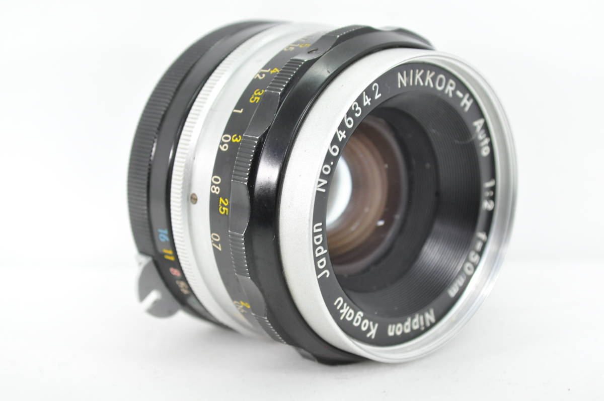 ★実用品 現状品★ Nikon NIKKOR-H Auto 50mm F2 非Ai 633#_画像6
