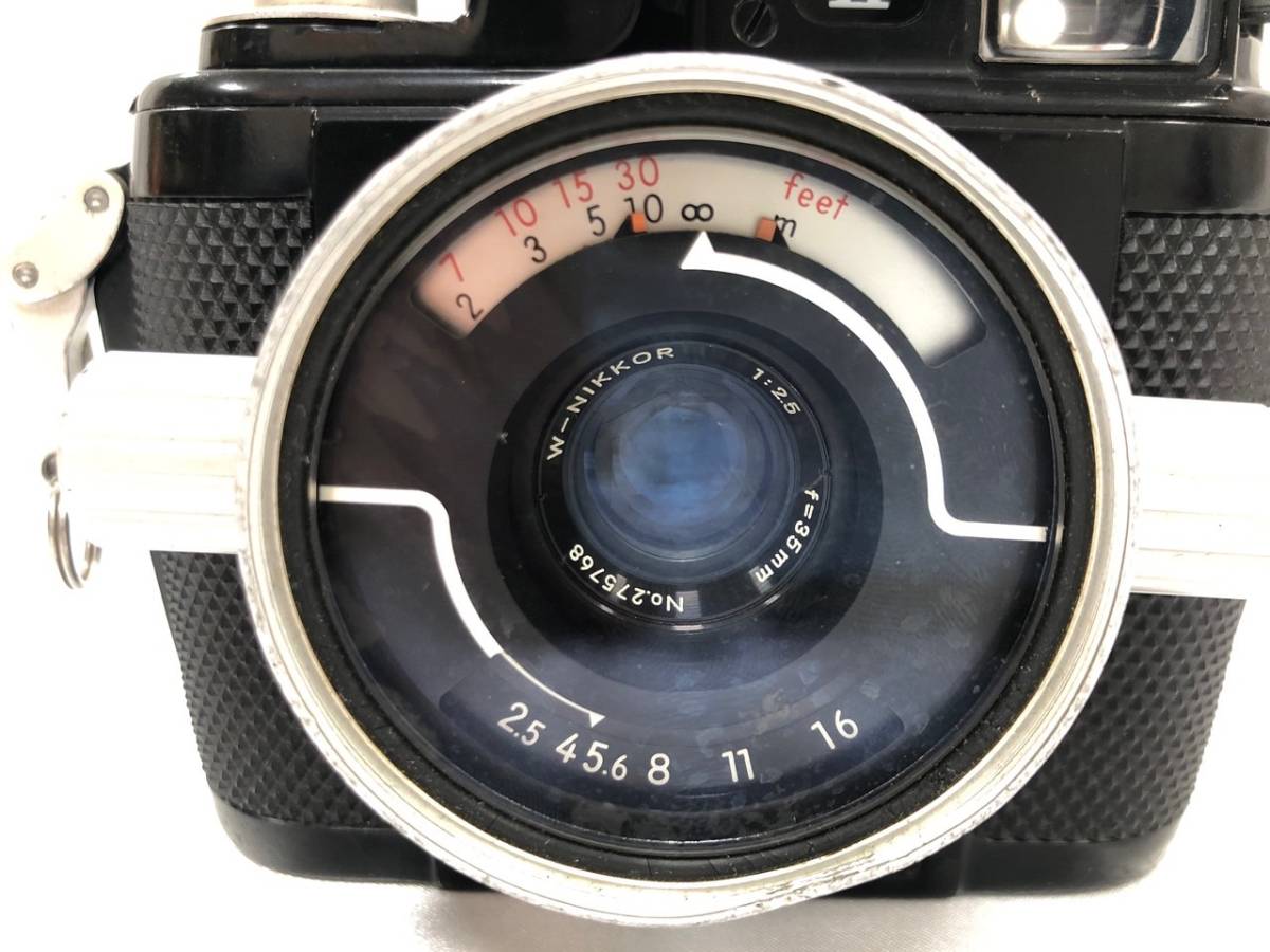 Nikon ニコン NIKONOS Ⅱ ニコノス W-NIKKOR 1:2.5 f=35mm 水中カメラ フィルムカメラ ジャンク 【7315_画像5