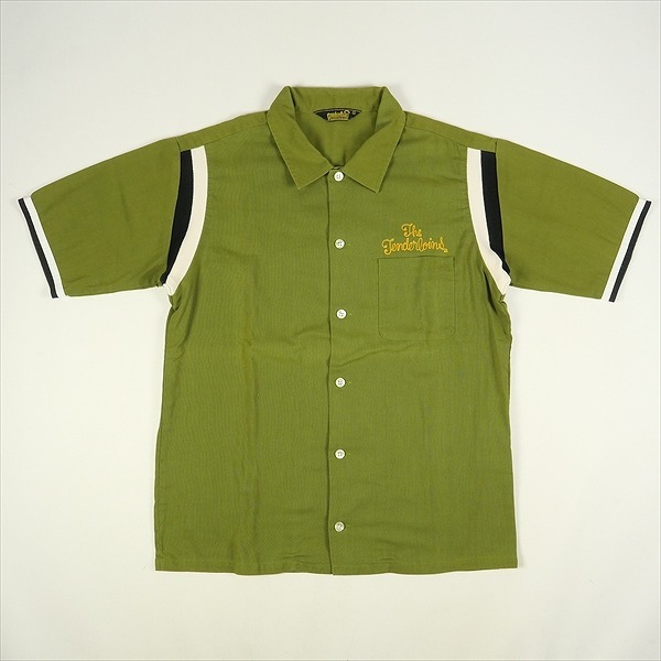 TENDERLOIN テンダーロイン T-BOWLS SHT S 半袖ボーリングシャツ 緑