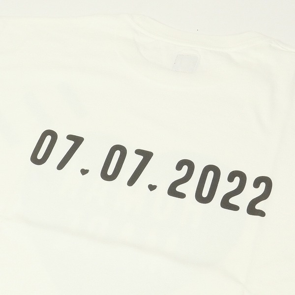 HUMAN MADE ヒューマンメイド 22SS DAILY S/S T-SHIRT 0707 #2377 Tシャツ 白黒 Size 【M】 【新古品・未使用品】 20738049_画像3