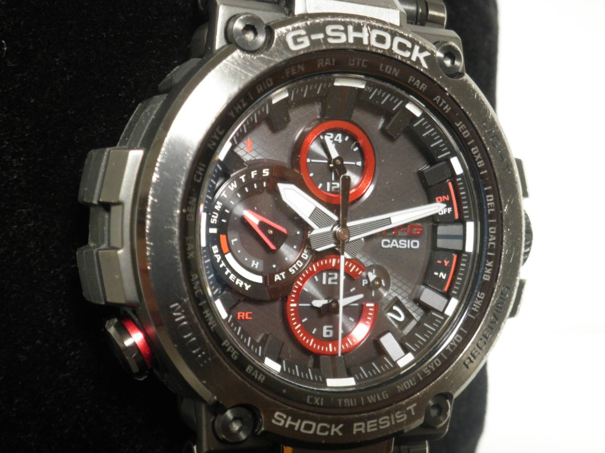 CASIO G-SHOCK MT-G MTG-B1000B-1AJF 保証書付き 使用感強め