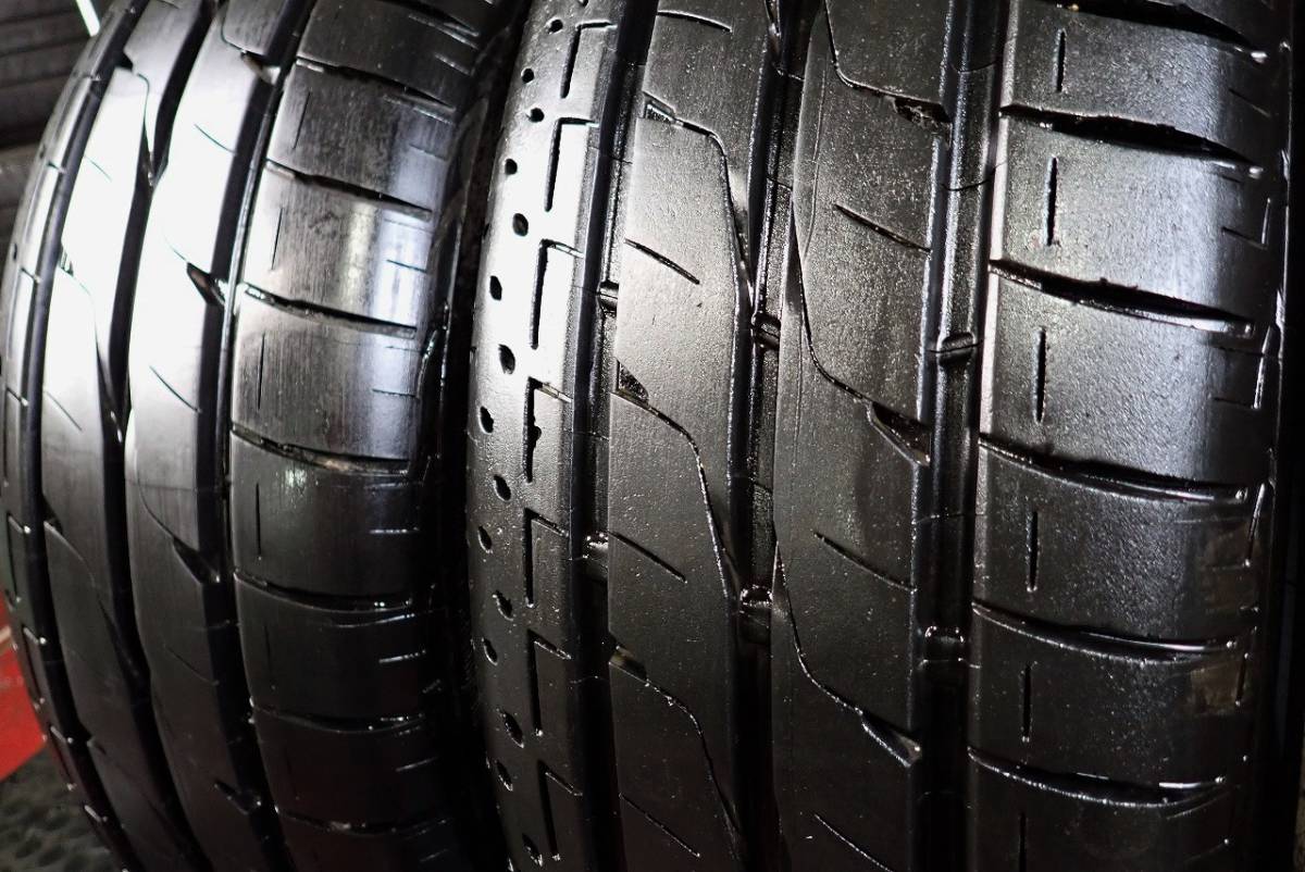 極上ヒゲ付き 2021年製 国産 205/60R16 ブリヂストン ルフト RVⅡ 格安4本SET 迅速発送/手渡し 交換作業も可 安心のパンクチェック済み_画像4