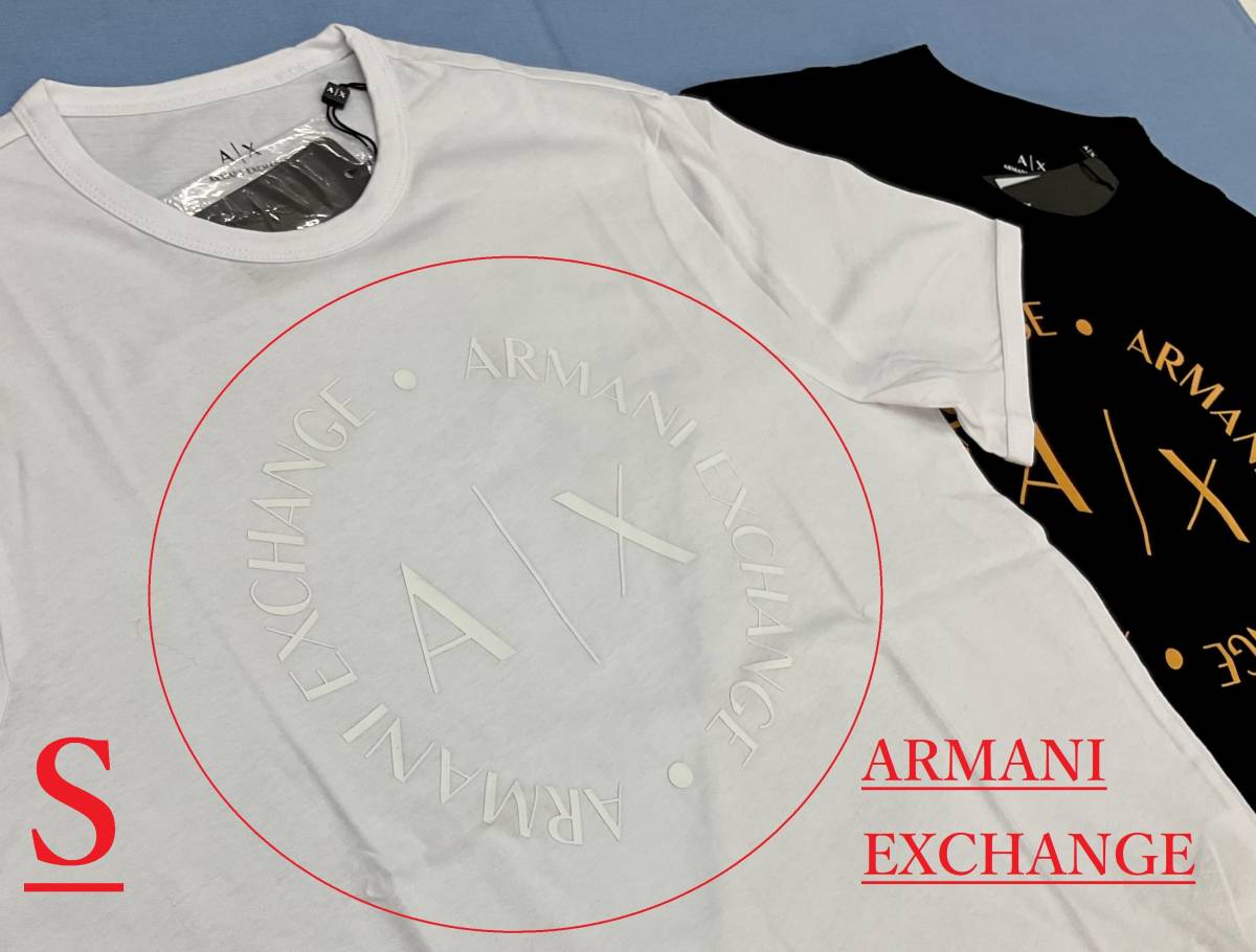 AXロゴ Tシャツ04A S 新品タグ付き アルマーニエクスチェンジ ギフトに