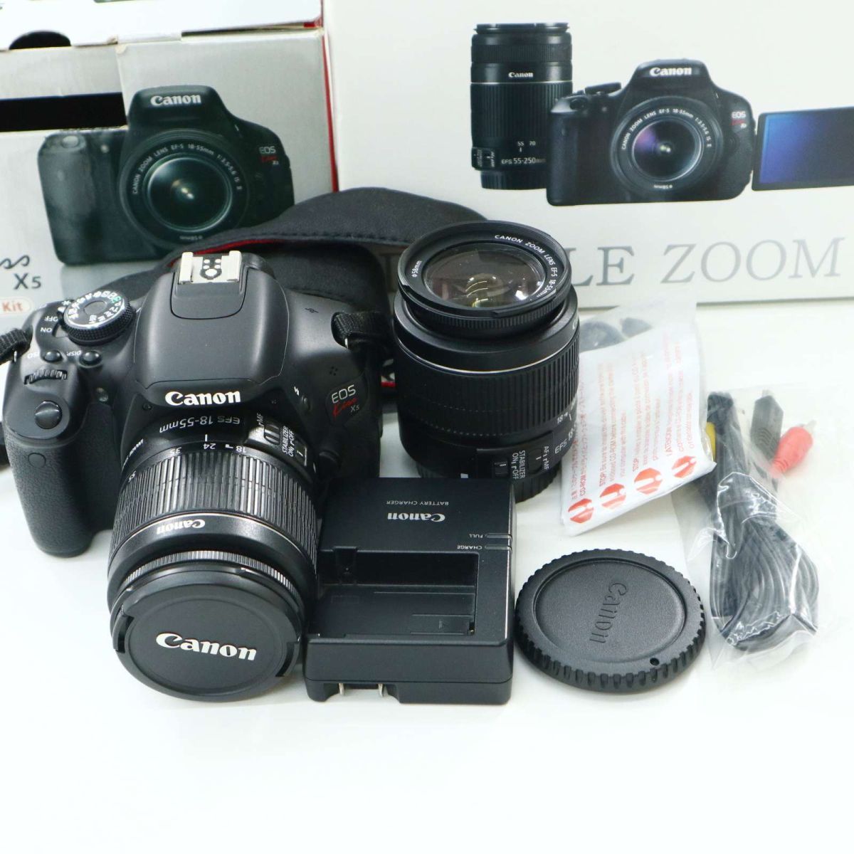 Canon キヤノン EOS Kiss X5 デジタル一眼レフ カメラ ボディ + Canon