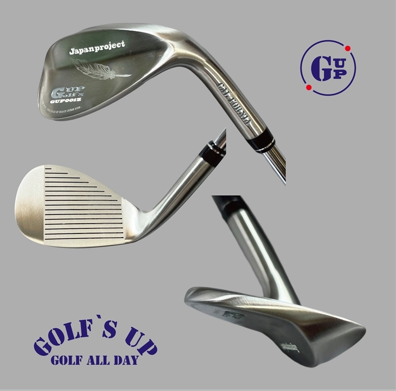 □3本セット【48/52/58°/BK】ゴルフズ アップ GOLF`S UP【GUP001Z