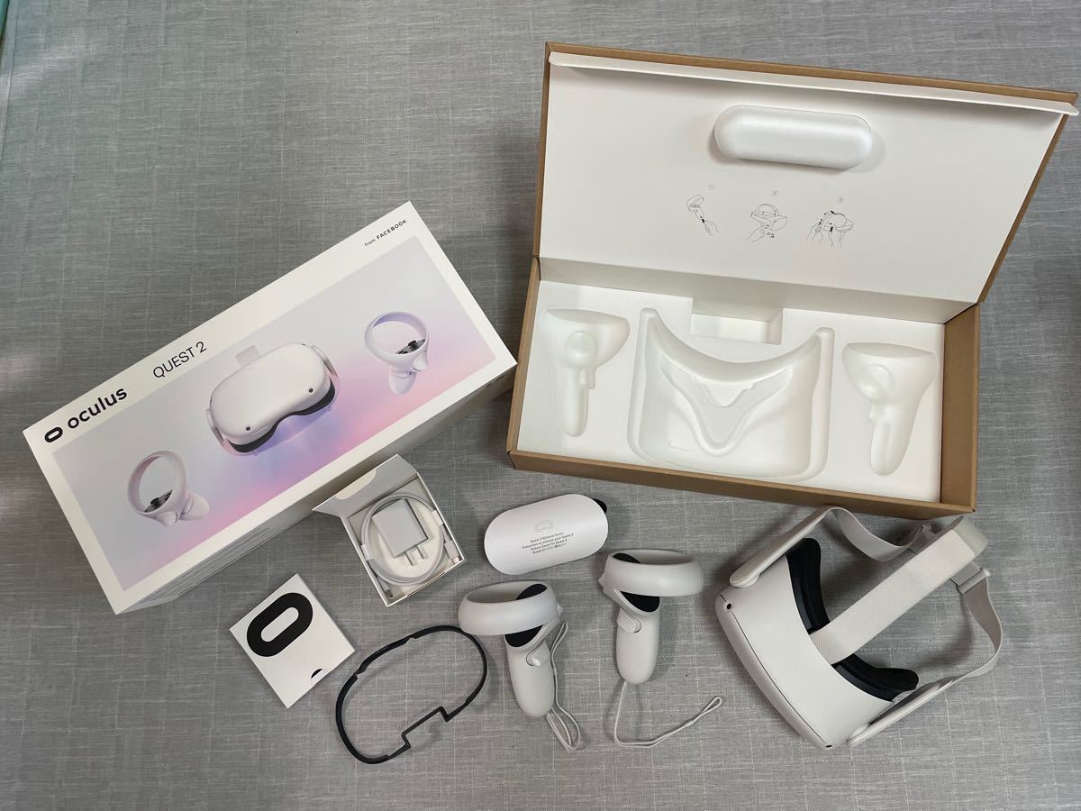 Oculus Quest 2 128GB 付属品有り 外箱有り