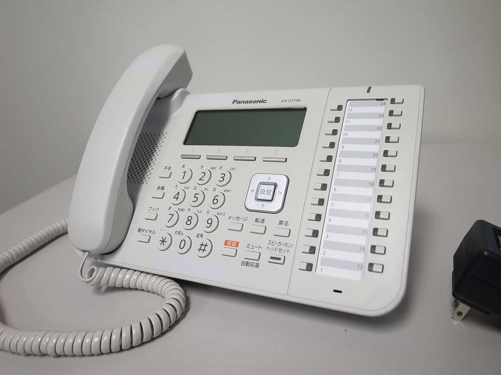 [* special price goods *] Panasonic SIP telephone machine [KX-UT136N] (3)