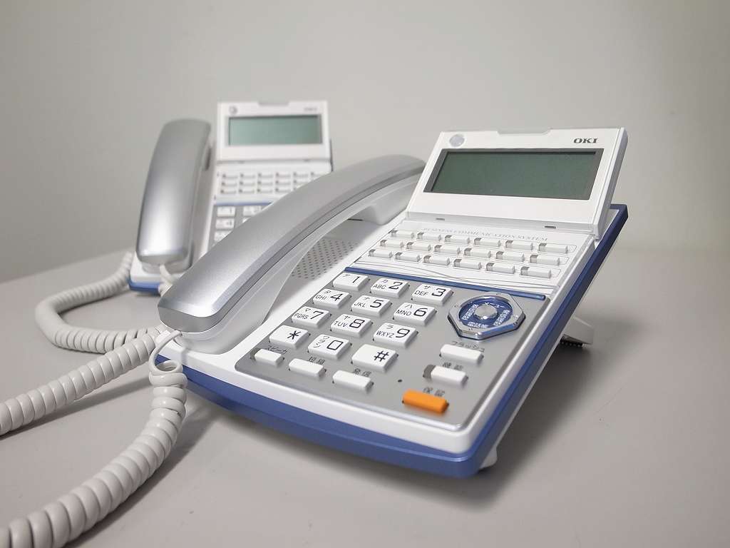新しいエルメス 【☆美品☆】 OKI CrosCore 18ボタン多機能電話機