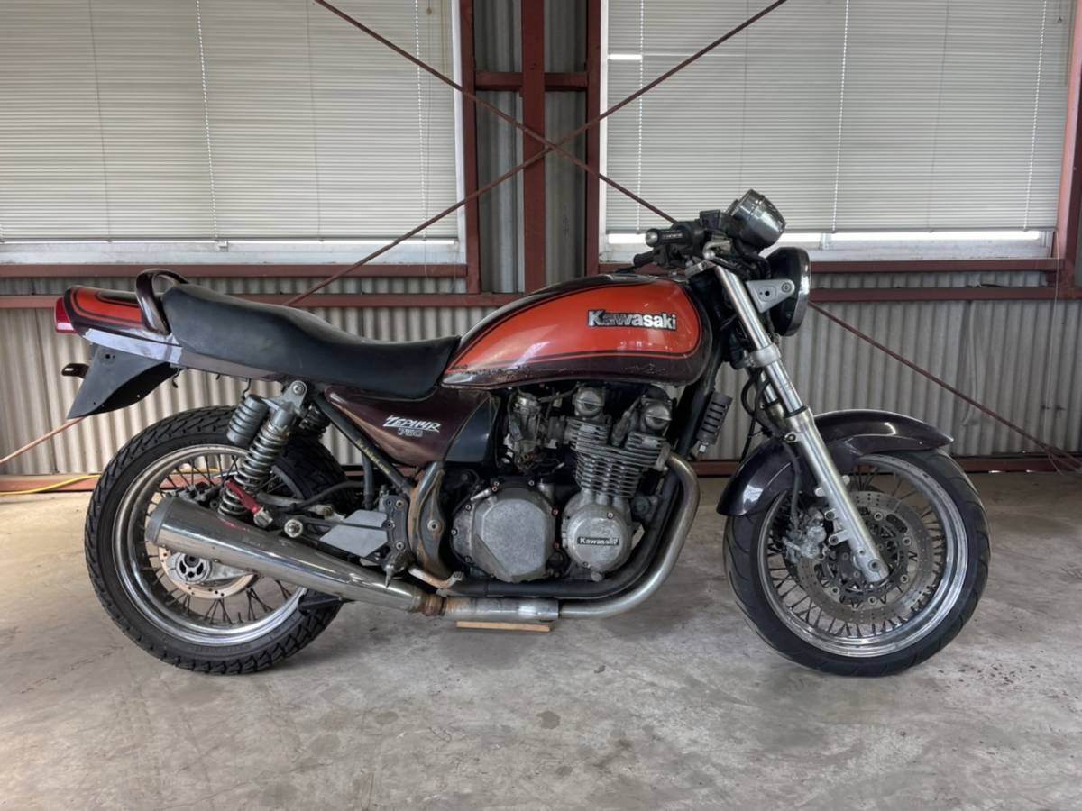 ☆1円スタート☆バイク 旧車 絶版車 大人気車! KAWASAKI ゼファー750